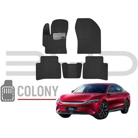 Resim COLONY Byd Han Uyumlu Hücreli Premium Eva Paspas Seti Tam Set Paspas Takımı Siyah 