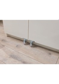 Resim Çok Amaçlı 2 Kapaklı Mutfak Erzak Kiler Dolap 88x52x120cm 