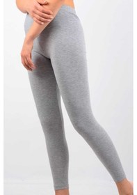 Resim Kota Kadın Penye Gri Taytgri M Gri 