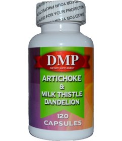 Resim Dmp Artichoke &Milk Thistle Dandelion 120 Capsules 