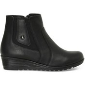 Resim Polaris 162297.z4pr Siyah Kadın Dolgu Topuk Bot 000000000101914844 Siyah 