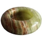 Resim El Yapımı Oniks Doğal Taş Kül Tablası - Dekoratif Ve Özgün Tasarı 