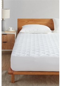 Resim Alla Turca Tek Kişilik Kapitone Alez Komple Lastikli 100x200 