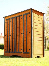 Resim Mandu Ahşap Çok Amaçlı Xl Depolama Dolabı Ahşap 