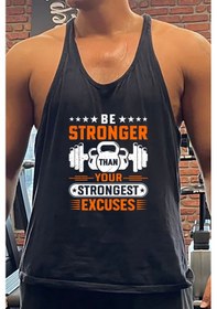 Resim Best Gym Fitness Tank Top Sporcu Atleti 