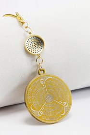 Resim biuti Zirkon Taşlı Nazarlı Ayetel Kürsi Allah Lafzı Felak Nas İhlas Çelik Araba Ayna Süsü 