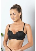 Resim Straplez, Lotus Sütyen Siyah Brf11261 Siyah 