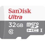 Resim SanDisk Ultra® 32GB 80MB/s microSDHC™/microSDXC™ UHS-I Hafıza Kartı SDSQUNS-032G-GN3MN - 2 Adet 