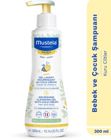 Resim Mustela Bebekler ve Çocuklara Özel Doğal Içerikli Besleyici Saç Vücut Şampuan 300ml 