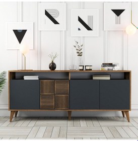 Resim Variant Variant Milan Konsol - Ceviz / Antrasit 