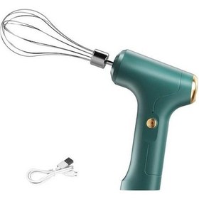 Resim Novahub Jms A 1 Takım Elektrikli Yumurta Çırpıcı - Yeşil A 