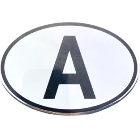 Resim Oto Uzay Arma A Oval 125X85 mm Armasız / YACIY171 