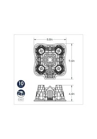 Resim Nordicware Şato Bundt Kek Kalıbı Gümüş 