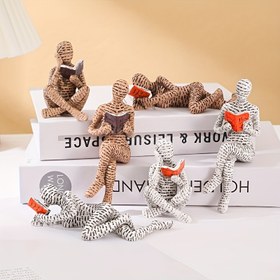 Resim 3 adet, Reçine Okuma Figürü Heykeli - Modern Soyut Tarz Sanatsal Süsler, 2 Renk Seçeneği, Oturma Odası, Ofis, Masaüstü, Kitaplık, İç Mekan Ev Dekorasyonu için Uygun, Noel, Yeni Yıl ve Diğer Festivallerde Arkadaşlar için İdeal Hediye 