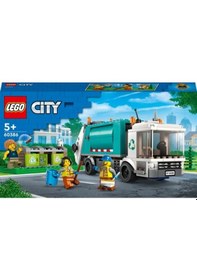Resim LEGO® City Geri Dönüşüm Kamyonu 60386 Yaratıcı Oyuncak Yapım Seti 261 Parça 