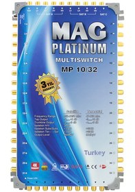 Resim Electronaz 10 32 Kaskatlı Uydu Santrali Mag Platınum 