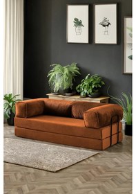 Resim Mobetto Legoom Açılır Kanepe Yatak Olabilen, Aktivite Koltuğu - Turuncu 