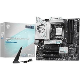 Resim B860M GAMING PLUS WIFI Intel B860 Soket 1851 DDR5 8800+(OC)MHz ATX Gaming Oyuncu Anakart 