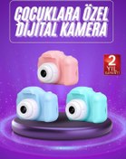 Resim teknodayım Dijital Fotoğraf Makinesi Çocuk Mini 1080p HD Kaliteli Renkli 