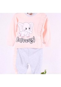 Resim Kız Bebek 2'li Kız Takım Çok Renkli 