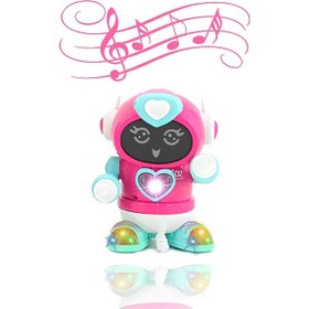 Resim Pilli Işıklı Çılgın Kertenkele Robot 