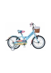 Resim 16 Jant Bisiklet Hawaii Hasır Sepetli, Deri Elcikli Çocuk Bisikleti, 4-6 Yaş Çocuk Bisikleti mavi 