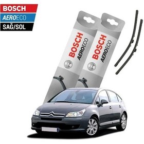 Resim Citroen C4 2008 Model Bosch Aeroeco Muz Silecek Takımı 