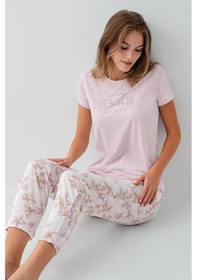 Resim Arnetta Kadın Pijama Takımı Ar3622-s-v1 Pembe 