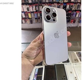 Resim Apple iPhone 15 Pro Max İkinci El TR | 256 GB | Natürel Titanyum 