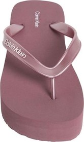 Resim CALVIN KLEIN CALVIN KLEIN Kadın Parmak Arası Gül Kurusu Terlik HW0HW03120 VCE 