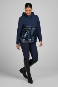 Resim Pikeur Rainjacket 7018 Kapüşonlu Su Geçirmez Kadın Yağmurluk Lacivert 