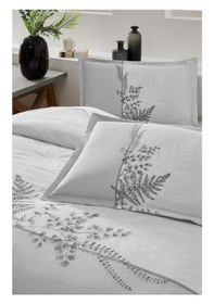 Resim Özdilek Helecho Tek Kişilik Lastikli Fitted Çarşaflı Nevresim Takımı Gri 