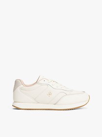 Resim Tommy Hilfiger kadın leather runner sneaker 