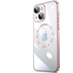 Resim TrendShopping Iphone 14 Kamera Lens Korumalı Wireless Şarj Destekli Sert Pc Magsafe Kapak 