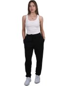 Resim Kadın Modal Kumaş Cepli Siyah Jogger Pantolon Siyah 