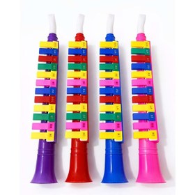 Resim myhomehediyelik Renkli Plastik Melodika 