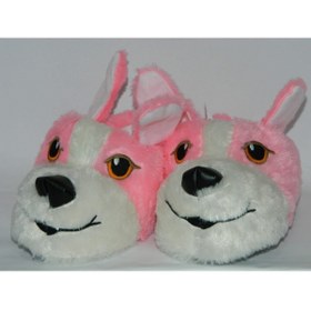 Resim Gülce Pembe Köpek Kadın Panduf 