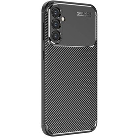 Resim UnDePlus Samsung Galaxy S24 Kılıf Karbon Silikon Case Kapak Siyah 
