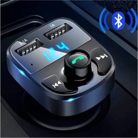 Resim All Avcill Araç Fm Transmitter 5.0 Bluetooth Araç Kiti USB Mp3 Sd Kart Çakmaklık Girişli Oto Müzik Çalar 