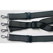 Resim Kancalı Haki Yeşili Renk Pantolon Askısı 4 Kancalı 