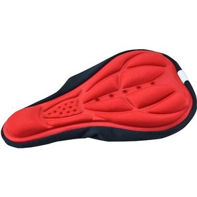 Resim Lemestar Kırmızı Bisiklet Oturma Döşemesi Kılıfı - Lycra Kumaşlı, Nem Geçirgen, Yüksek Esnek Sponge Dolgulu, Uzun Mesafe Sürüşlere Uygun Çok Renkli 