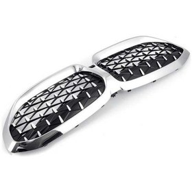 Resim Bmw 3 Serisi G20 Ön Panjur Böbrek Diamond Model Krom 