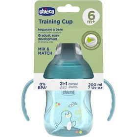 Resim Chicco Yarı Yumuşak Uçlu Bardak Erkek Mavi 