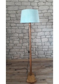 Resim Masif Ayaklı Lambader,Abajur,Köşe Aydınlatması(149575668) 