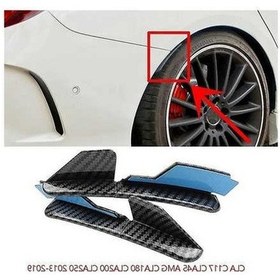 Resim Pazly Siyah Çamurluk Kaş Ve Dudak Koruyucu Tekerlek Kemer Dekor Uzatma 