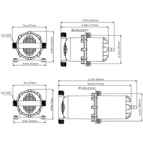 Resim Sealux Marine 1lt Litre Basınçlı Tankı 