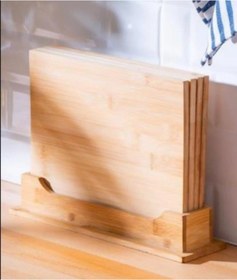 Resim Acar Bambu 4'lü Kesme Tahtası 