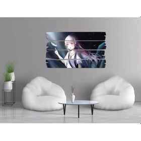Resim Anime Kız Mdf Tablo 0043 Model E 