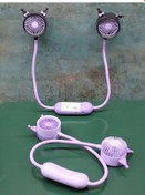 Resim River World 2 Kademeli Boyunda Kullanıma Uygun Şarjlı Vantilatör Model B 