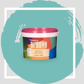 Resim Bi'Boya İpek Mat Trendy Marmaris Mavisi 2.5 Lt 
